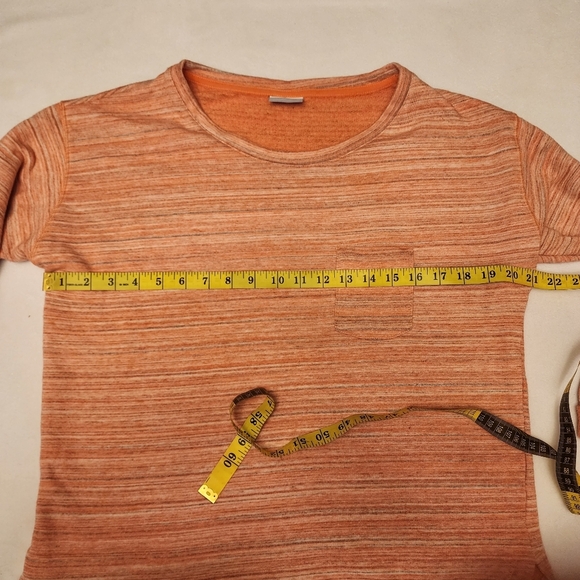 Columbia Cuffed Sleeve Peachy Pink Sweatshirt Size M - Picture 5 of 11